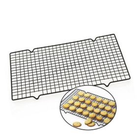 Loaf Cooling Mesh Non Stick Wire Rack, Drying Rack for Cakes Breads Biscuits Cookies Cooling Rack Stand Roasting Baking