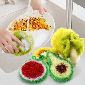 Kitchen Cleaning Pad, 5 pcs/set Scratch Resistant Kitchen Scouring Pads for Washing Dishes, Ecofriendly Anti-scratch Dishware Scrubber